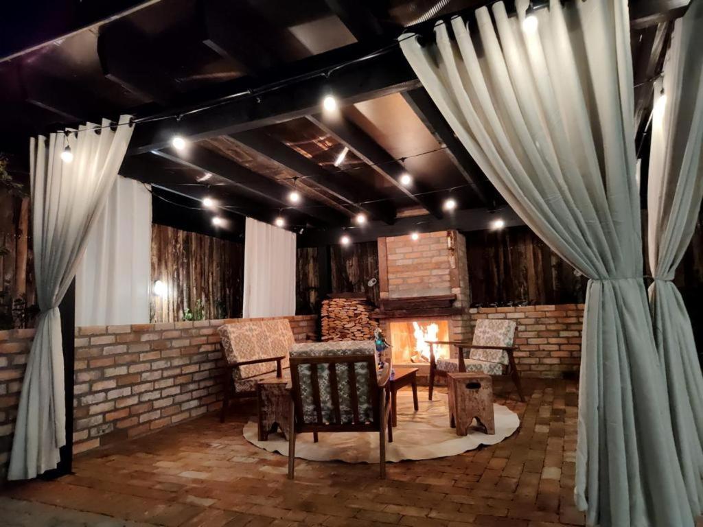 Pousada Do Salto Ventoso / Serra Gaucha Casa 1 Фарропилья Экстерьер фото