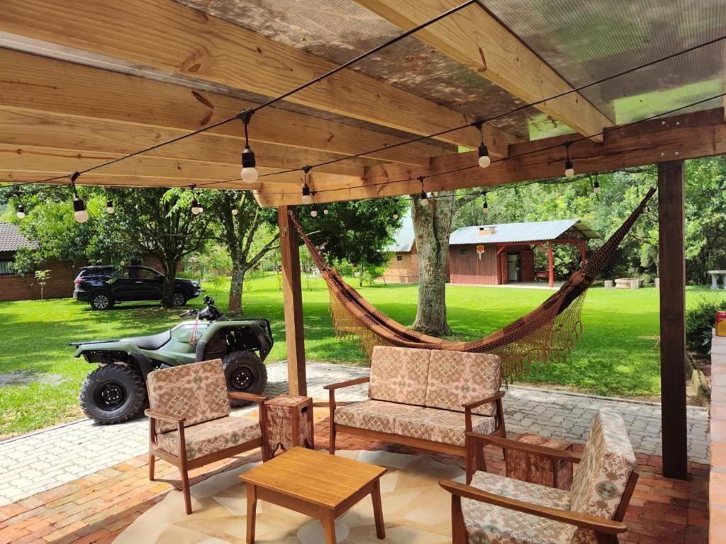 Pousada Do Salto Ventoso / Serra Gaucha Casa 1 Фарропилья Экстерьер фото