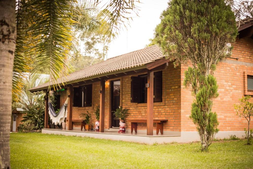 Pousada Do Salto Ventoso / Serra Gaucha Casa 1 Фарропилья Экстерьер фото
